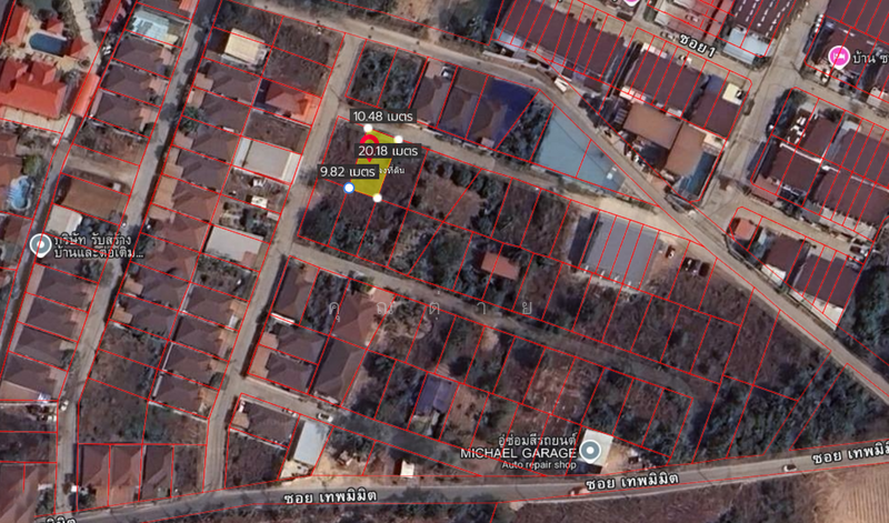 For Sale - ที่ดินในตำบลหนองปลาไหล อำเภอบางละมุง ชลบุรี เนื้อที่ 50 ตารางวา, Chon Buri (Pattaya)