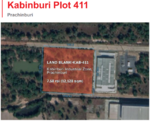 ขายที่ดิน นิคมกบินทร์บุรี ปราจีนบุรี 304 : land for sell Kabinburi Industrial Prachinburi 304 road, ปราจีนบุรี