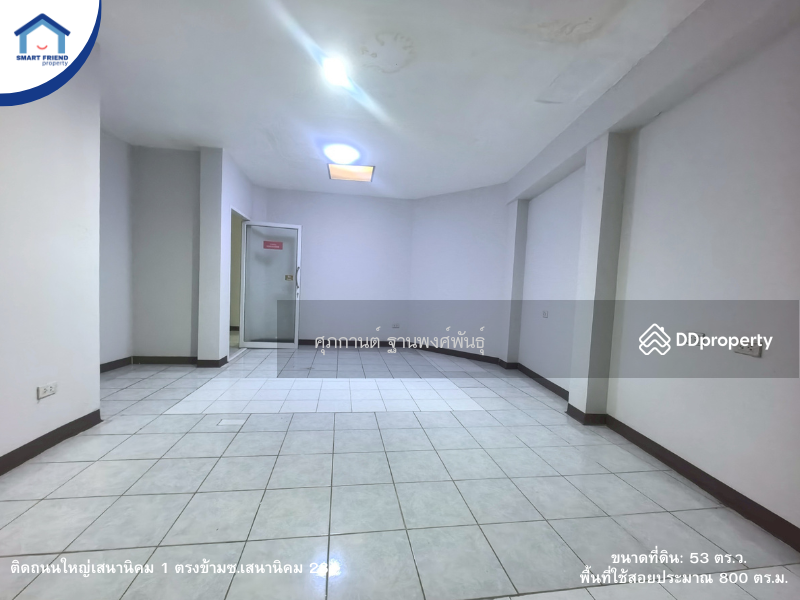 For Sale - Sale 4-Storey Commercial Building with Rooftop for Sale on Sena Nikhom 1 Road, Bangkok