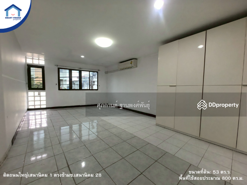 For Sale - Sale 4-Storey Commercial Building with Rooftop for Sale on Sena Nikhom 1 Road, Bangkok