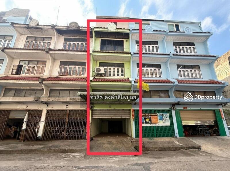 ขาย - ขาย อาคารพาณิชย์ 4.5 ชั้น สุขทวี ซอยบรมราชชนนี 76, 74 ต่อเติมหลังคาดาดฟ้า ต่อเติมหลังบ้านสองชั้น, กรุงเทพ