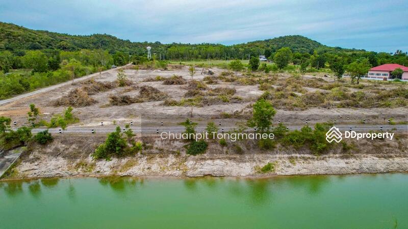For Sale - Land next from the lake for sale, Land Area 15 Rai 3 Ngan 23 sq.wah, Price 500,00, Prachuap Khiri Khan
