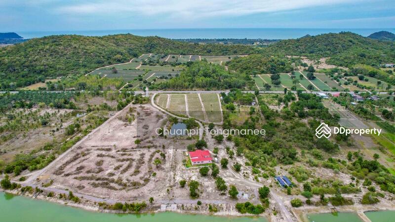 For Sale - Land next from the lake for sale, Land Area 15 Rai 3 Ngan 23 sq.wah, Price 500,00, Prachuap Khiri Khan