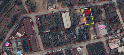 ขาย - ขาย ที่ดิน ซอยโชตนา12 1 งาน 22 ตรว ใกล้ สนามบินเชียงใหม่, เชียงใหม่