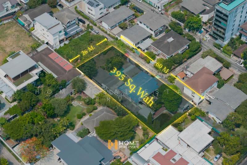 ที่ดิน 395 ตร.ว. ทองหล่อ 25, กรุงเทพ, คลองตันเหนือ, วัฒนา, กรุงเทพ, 1,580 ตร.ม., ที่ดิน ขาย, โดย HOME Real Estate Service, 60089259 - DDproperty.com