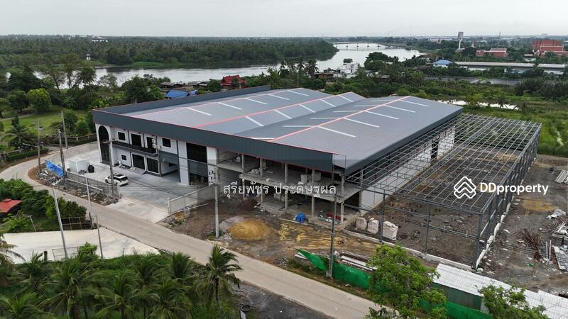 For Rent - Factory for rent, new, 2800 sq m., can apply for Factory Certificate 4, Soi Siwaphasawat-Phanthawong, Samut Sakhon