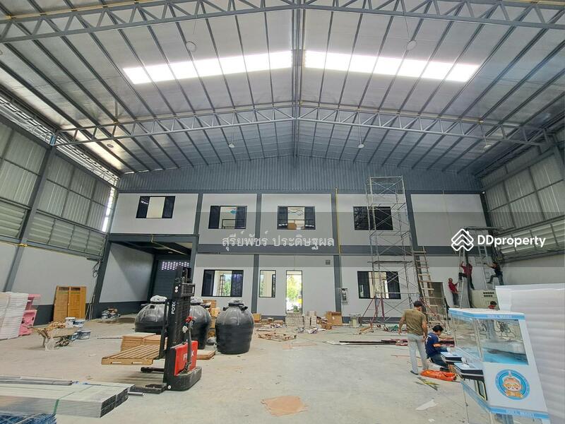 For Rent - Factory for rent, new, 2800 sq m., can apply for Factory Certificate 4, Soi Siwaphasawat-Phanthawong, Samut Sakhon