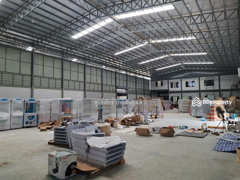 For Rent - Factory for rent, new, 2800 sq m., can apply for Factory Certificate 4, Soi Siwaphasawat-Phanthawong, Samut Sakhon