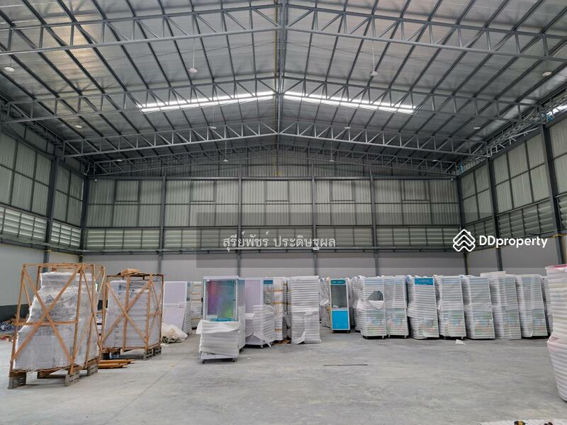 For Rent - Factory for rent, new, 2800 sq m., can apply for Factory Certificate 4, Soi Siwaphasawat-Phanthawong, Samut Sakhon