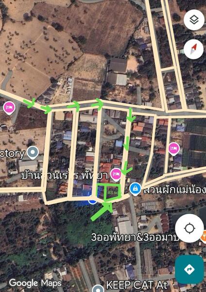 For Sale - โอกาสสุดท้าย! ขายที่ดินถมแล้ว แปลงมุม!! พัทยา ติดถนน 2 ด้าน บรรยากาศธรรมชาติ!!! ขายที่ดิน 83 ตรว., Chon Buri (Pattaya)