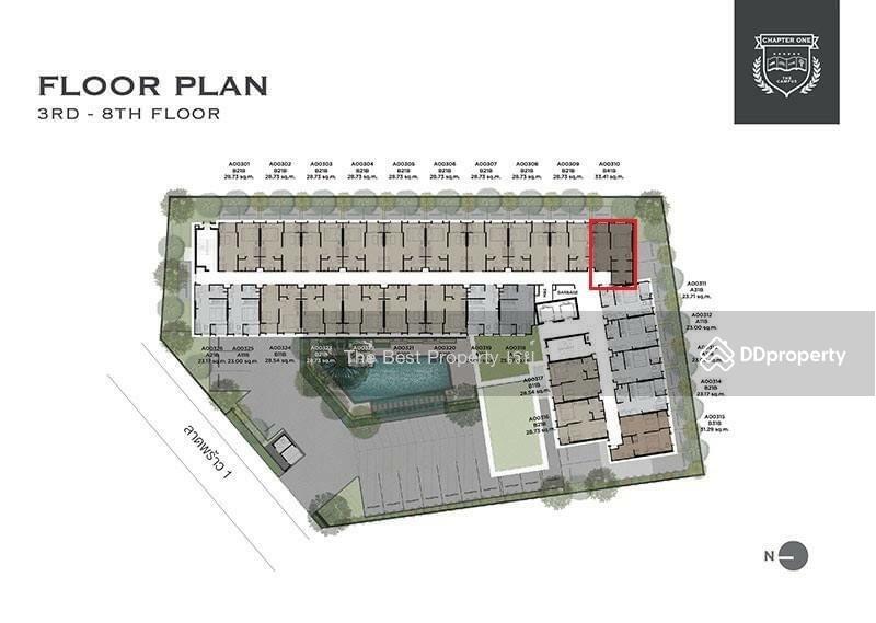 For Sale - Chapter One The Campus Ladprao 1, Bangkok