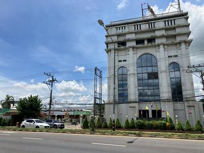 ขาย - ขายที่ดิน บ้านโป่ง พร้อมสิ่งปลูกสร้าง อาคารบ้านโป่งคอมเพล็กซ์ ติดถนนใหญ่ เนื้อที่4ไร่1งาน29ตร.ว., ราชบุรี