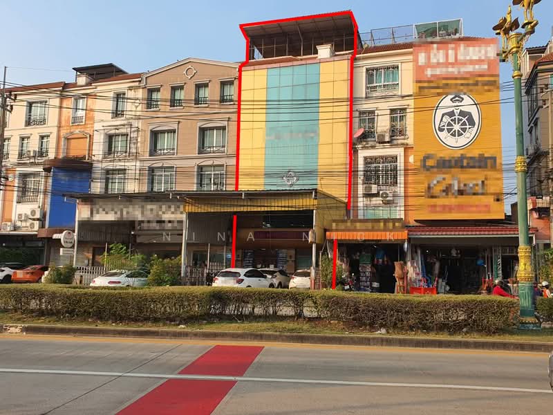 ขาย - อาคารพาณิชย์ 4 ชั้นครึ่ง 2 คูหา ซอยแบริ่ง สุขุมวิท 107 สภาพตึกดีมาก ทำเลค้าขาย แหล่งชุมชน, สมุทรปราการ