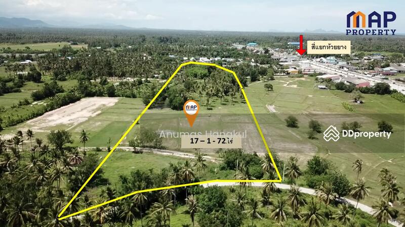 ขาย - ขายที่ดิน ใกล้แยกห้วยยาง 17 ไร่ 1 งาน เข้าซอย 260 ม., ประจวบคีรีขันธ์