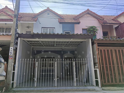 ขาย - ทาวน์เฮ้าส์ 2 ชั้น หมู่บ้าน นครทองปาร์ควิว 2 ไทรน้อย รีโนเวทใหม่ พร้อมอยู่, นนทบุรี