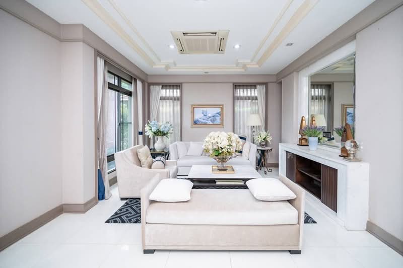 Mantana Lake Watcharapol (มัณฑนา เลค วัชรพล), Bangkok, O-Ngoen, Sai Mai, Bangkok, 4 Bedrooms, 397 sqm, Single Detached House For Sale, by ชนะชาติ นนท์ตา, 60097986 - DDproperty.com