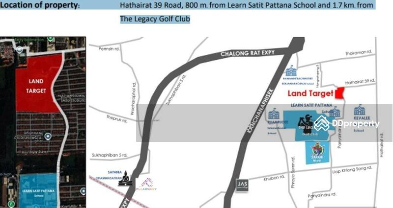 For Sale - Land 64.5 rai, Hathai Rat 39, Bangkok