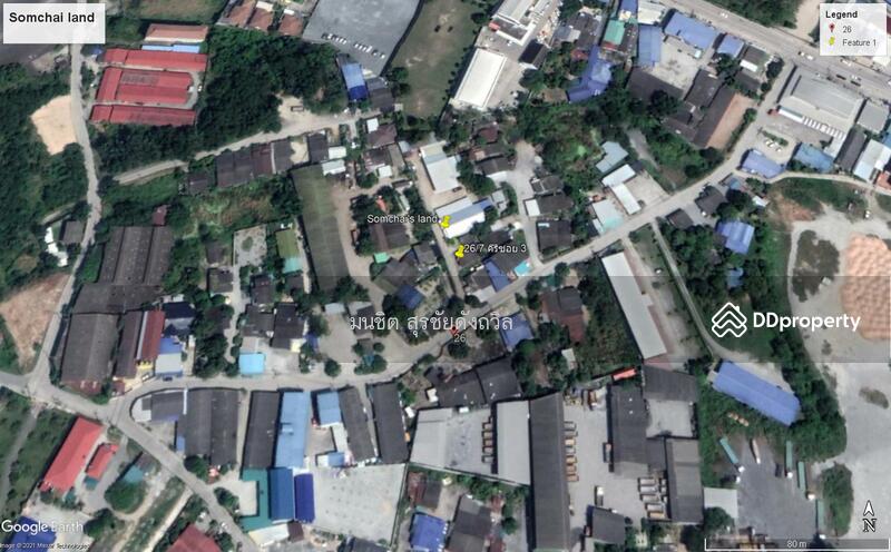 For Rent - Land for Sale or Rent – Kiri Intersection (Kiri Soi 3), Behind Big C Chonburi, Nong Som-O Market, Chon Buri