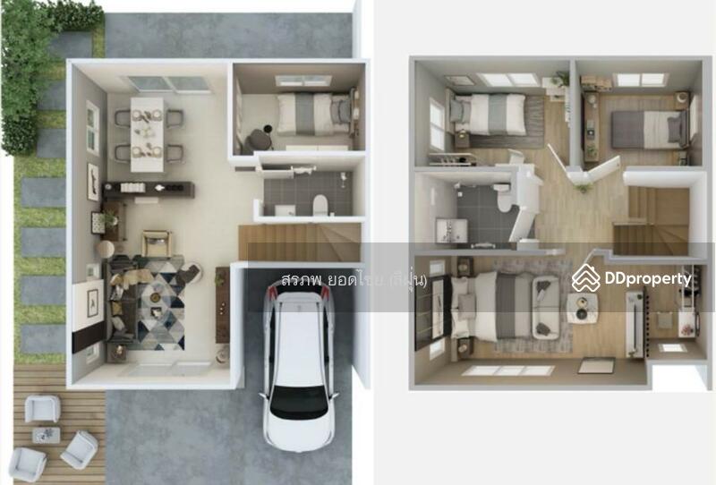 For Rent - Baan Pruksa Rangsit-Klong 5, Pathum Thani