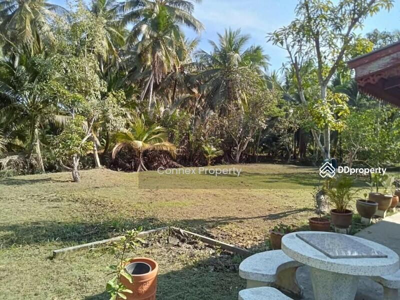 For Sale - Single house with land 2 rai 27 sqm, Samut Songkhram