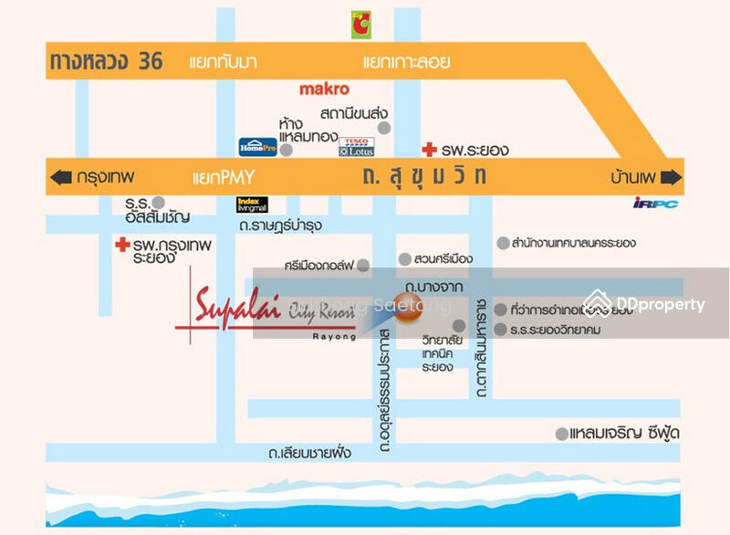 For Sale - Supalai City Resort Rayong, Rayong