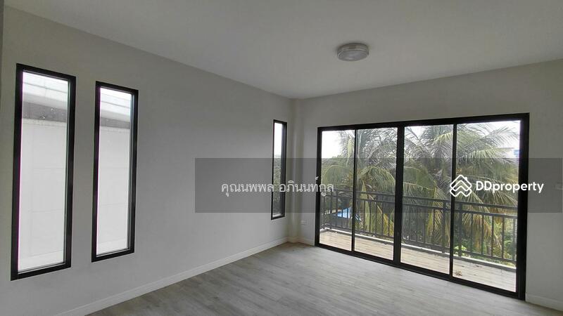 For Rent - For rent, a 3-storey townhome, 252 sq.m., The Chance Baromaratchonni-Sai 5, near Central Salaya, Nakhon Pathom