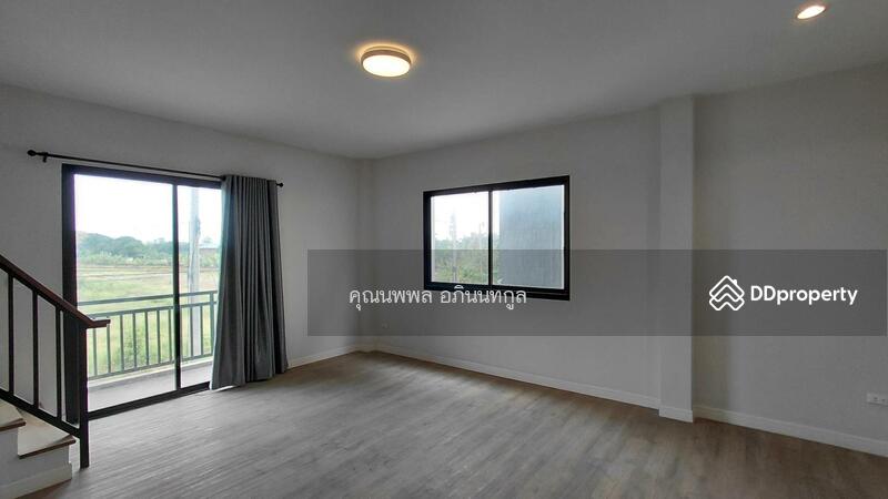 For Rent - For rent, a 3-storey townhome, 252 sq.m., The Chance Baromaratchonni-Sai 5, near Central Salaya, Nakhon Pathom