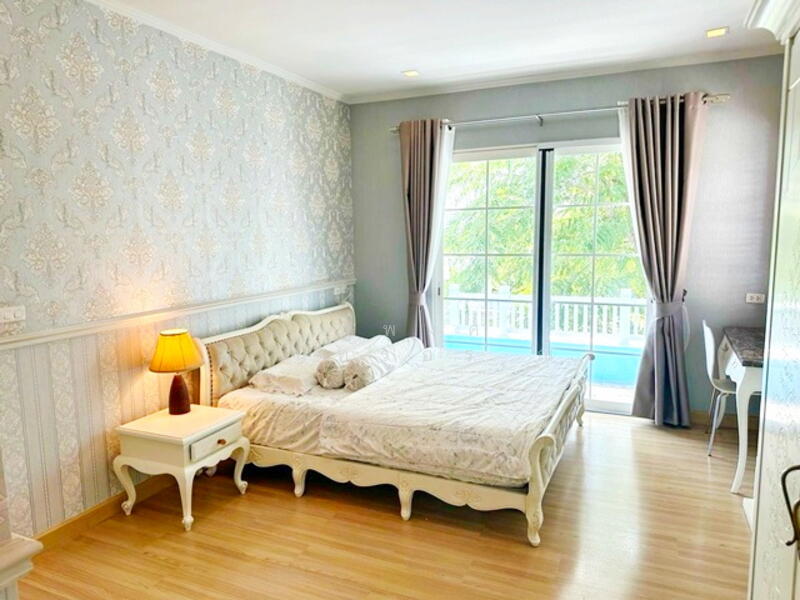 For Rent - แม็คโคร บางบอน 1.7 กม. ให้เช่าคฤหาสน์ บ้านเดี่ยวหรู 2 ชั้นหรูหรา เอกชัย96-104 -วงแหวน 7-11 100ม., Bangkok