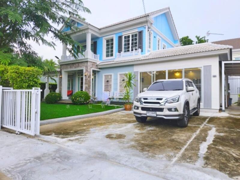 For Rent - แม็คโคร บางบอน 1.7 กม. ให้เช่าคฤหาสน์ บ้านเดี่ยวหรู 2 ชั้นหรูหรา เอกชัย96-104 -วงแหวน 7-11 100ม., Bangkok