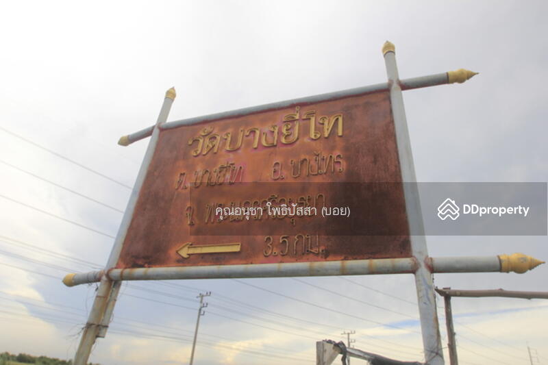 For Sale - ที่ดิน บางไทรพระนครศรีอยุธยา ถนน3111 ปทุมธานี-สามโคก-เสนา ซ.วัดบางยี่โท ตำบลบางยี่โท, Phra Nakhon Si Ayutthaya
