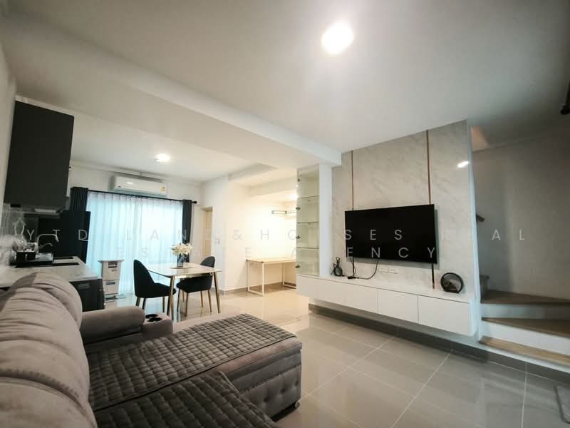Indy 2 Bangna-Ramkhamhaeng 2, Bangkok, Soi Ramkhamhaeng 2, Dok Mai, Prawet, Bangkok, 2 Bedrooms, 89 sqm, Townhouse For Rent, by YTD Land&houses Real Estate Agency, 60106112 - DDproperty.com