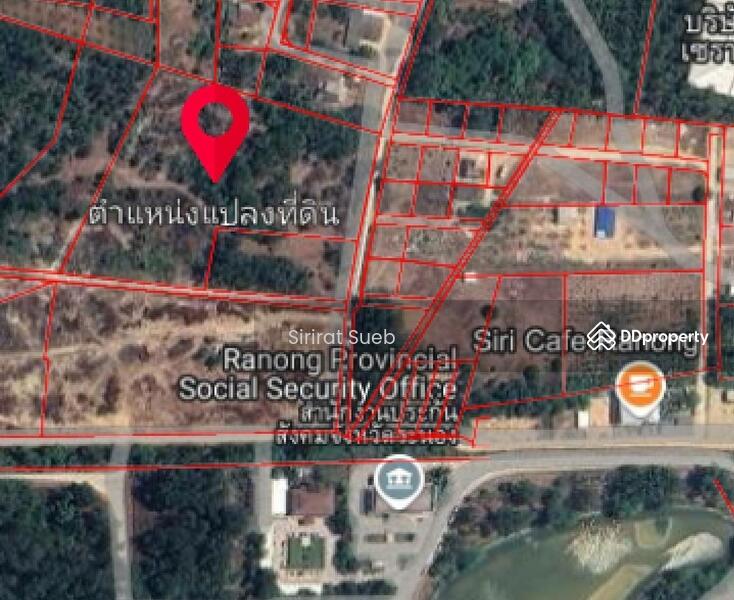 For Sale - Land for sale 428.50 square wah, Mueang Ranong District, Ranong Province (8,800 baht/square wah), Ranong