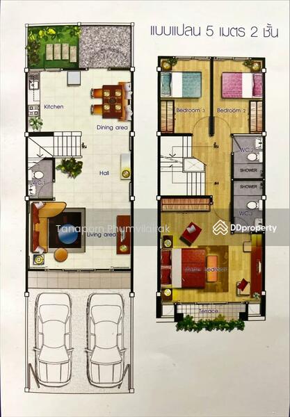 ขาย - ทาวน์เฮาท์ 3-ห้องนอน, กรุงเทพ