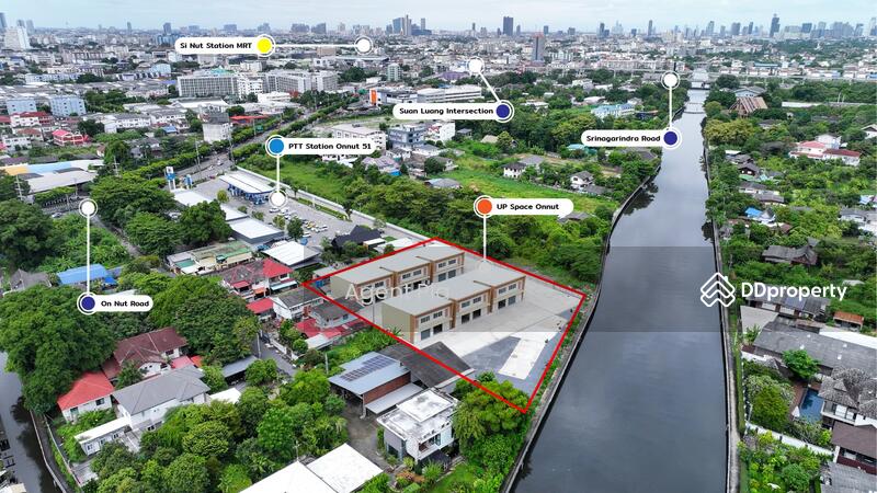 For Rent - UP Space Onnut – Office + Warehouse for rent, near the Yellow Line Si Nut Station only 800 m., Bangkok