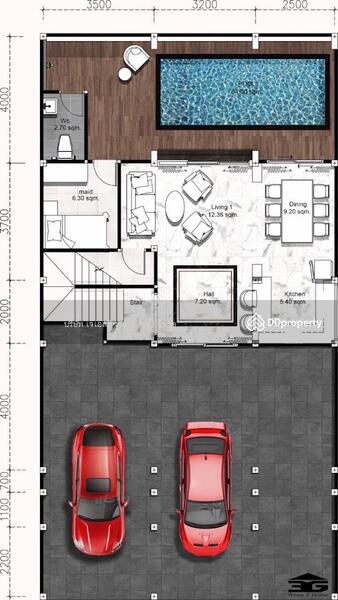 ขาย - Townhouse Evergreen Village : ทาวน์เฮ้าส์ หมู่บ้าน เอเวอร์กรีน, กรุงเทพ