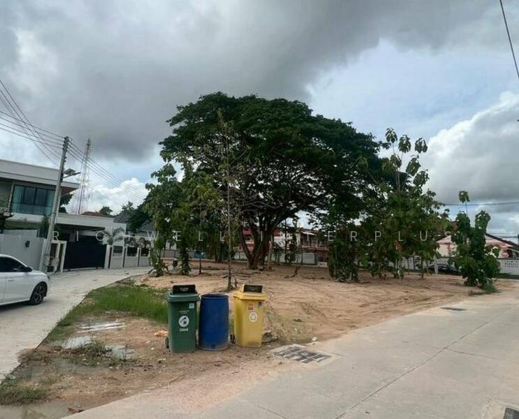 1 Rai Plot Land for sale, filled in, Nong Prue, 1 rai, corner plot, next to Soi ...