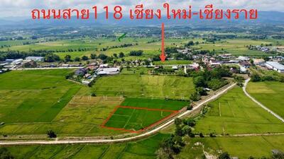 ขาย - ที่ดินราคาถูก อ. เวียงป่าเป้า จ.เชียงราย พื้นที่ 2-2-63 ตร.ว. ขายเพียง 1 ล้านถ้วน, เชียงราย
