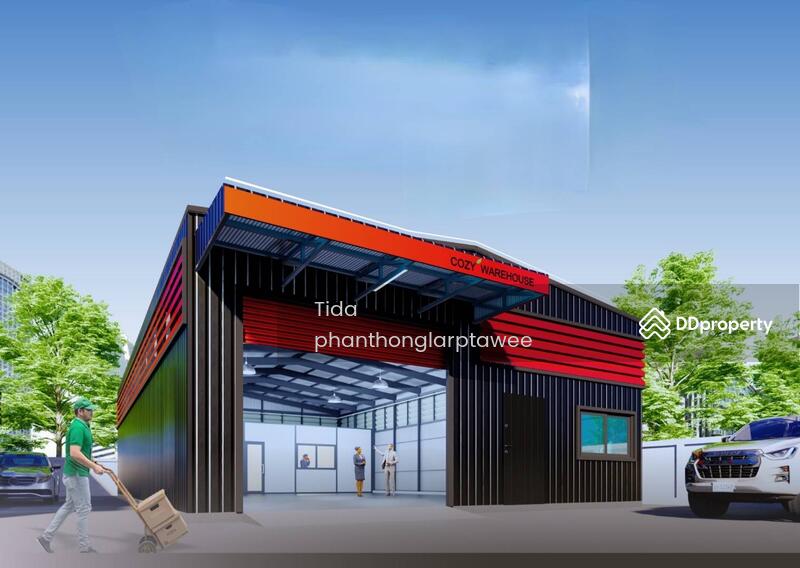 For Rent - เช่า โกดัง พร้อมออฟฟิศ ลาดพร้าว วังหิน Newly built warehouse for rent in Lat Phrao-Wang Hin, Bangkok