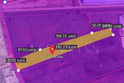 ขาย - ขายที่ดินสีม่วงเข้มติดนิคมอมตะเนื้อที่ 5 ไร่ ซอยเทศบาล8 ใกล้ถนนบ้านเก่า3466-5กม. อ.พานทอง, ชลบุรี