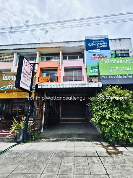 For Rent - For Rent: 3.5-Storey Commercial Building on Assumption Rai Kluai Road Prime Location for Busines, Chon Buri