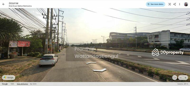 For Sale - Urgent Sale Beautiful Land 10 Rai 119 Sq. Wah Prime Location Near Korat City, Nakhon Ratchasima