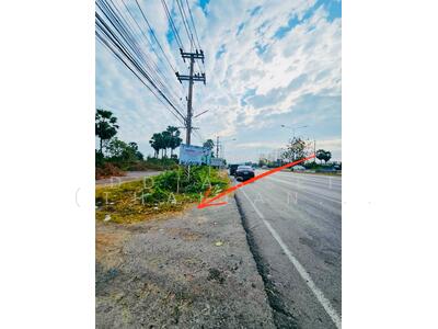 ขาย - ขายที่ดินแปลงสวย ติดถนนเพชรเกษม อำเภอเมืองเพชรบุรี รหัส : L8046, เพชรบุรี