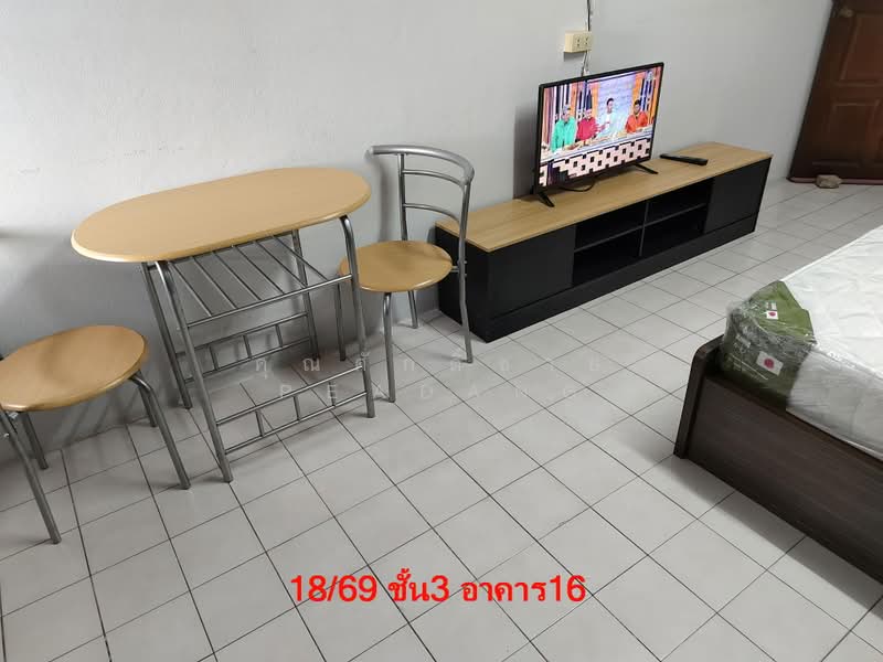 Thanommit Park Building 1, Bangkok, Watcharapol Road, Tha Rang, Bang Khen, Bangkok, 1 Bedroom, 25 sqm, Condo For Rent, by sakchai Peadang, 60118219 - DDproperty.com