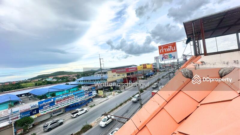 ขาย - อาคารพาณิชย์ ติดถนนปลวกแดง-ห้วยปราบ โซน สะพานสี่ มาบยางพร ระยอง, ระยอง