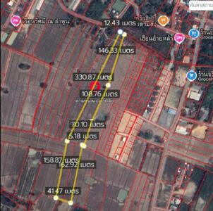 ขาย - ที่ดิน ป่าสัก อำเภอเมืองลำพูน ลำพูน, ลำพูน