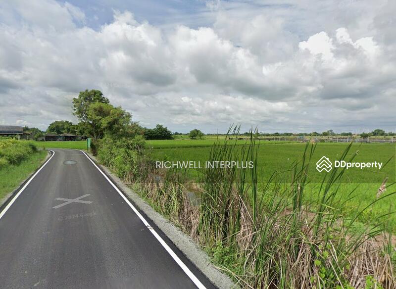 For Sale - Land for sale in Bang Tei, 3 rai, next to a paved road, near the new ring road 365, 4 km,, Chachoengsao