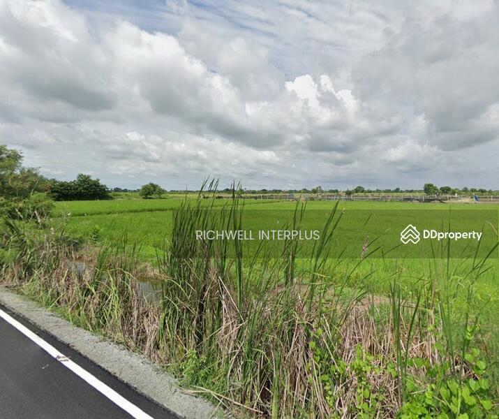 For Sale - Land for sale in Bang Tei, 3 rai, next to a paved road, near the new ring road 365, 4 km,, Chachoengsao
