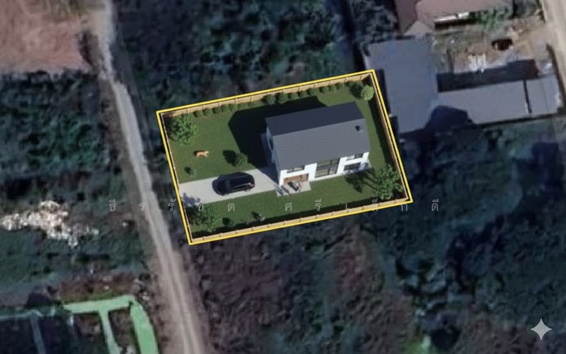 ภาพจำลอง บ้าน บนที่ดิน