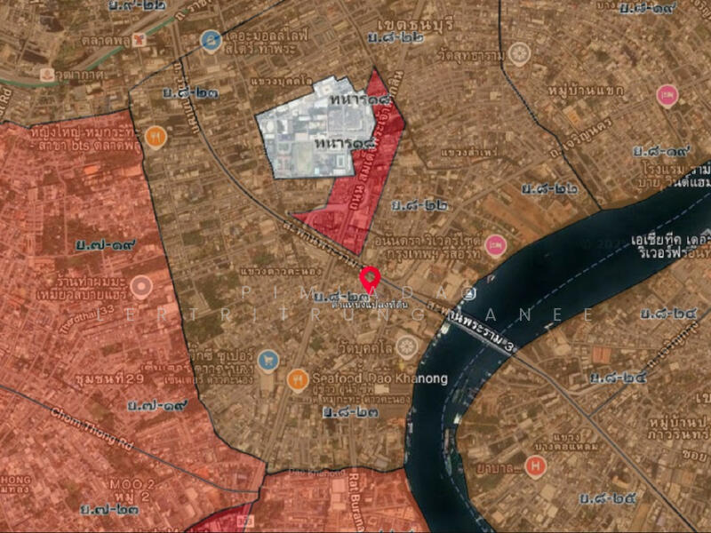 For Rent - ให้เช่าโกดังเก็บสินค้า ซอย เจริญนคร 62 ขนาด 253 ตร.วา, Bangkok