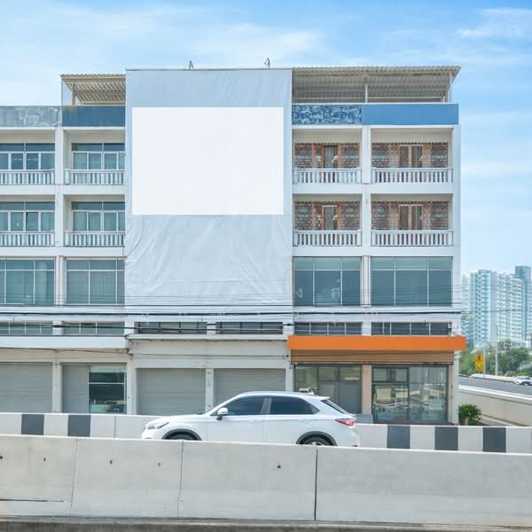 For Rent - โชว์รูม สำนักงานขาย MRTแยกติวานนท์ 800 ม.ให้เช่า อาคารพาณิชย์ 2 คูหา 4 ชั้น บิ๊กซีติวานนท์ 200 ม., Nonthaburi